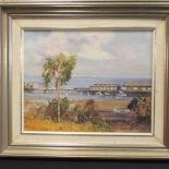 Carl Van Nieuwmans Australian oil on boa