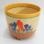 1930's Clarice Cliff Bizarre jardinere d