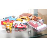 Various small model cars,