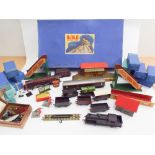 Hornby Dublo electric train set and various accessories, two engines,