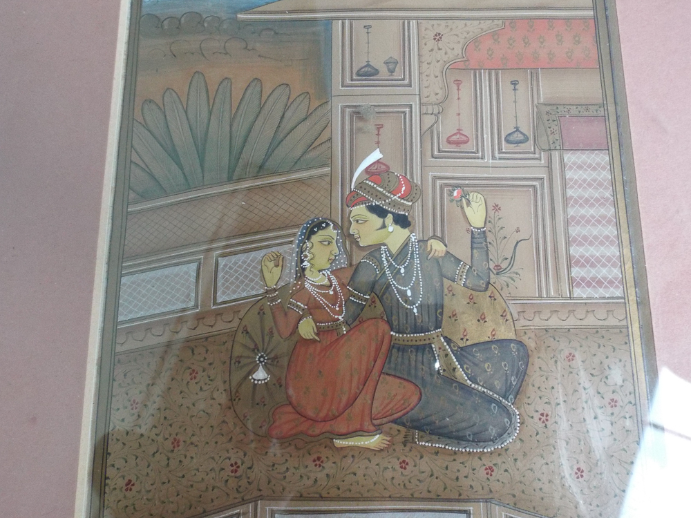 Collection of four Indian water colours, - Image 6 of 7