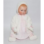 Armand Marseilles German bisque headed baby doll,