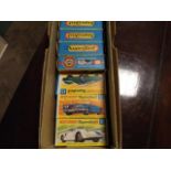 10 Matchbox super fast vintage cars in boxes  Condition - good with original boxes. Look to be in