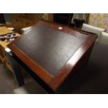 Mahogany desk slope