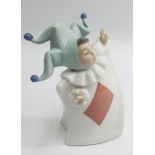 Nao figurine of a Jester - 19cm tall   Condition - good