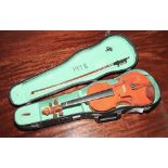 Half Stentor studen violin with carry case