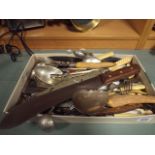 Assorted cutlery,