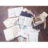 Very large collection of English and foreign stamps contained within approx 16 albums and shoe