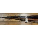 3 various Fly fishing rods