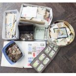 Quantity of assorted stamps,