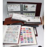 A large collection of British and foreign stamps and first day covers