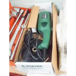 New Stayer boxed body polishing machine/angle grinder with locks and backing pads
