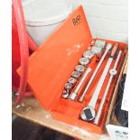 New Beta 3/4" heavy duty socket set in metal case