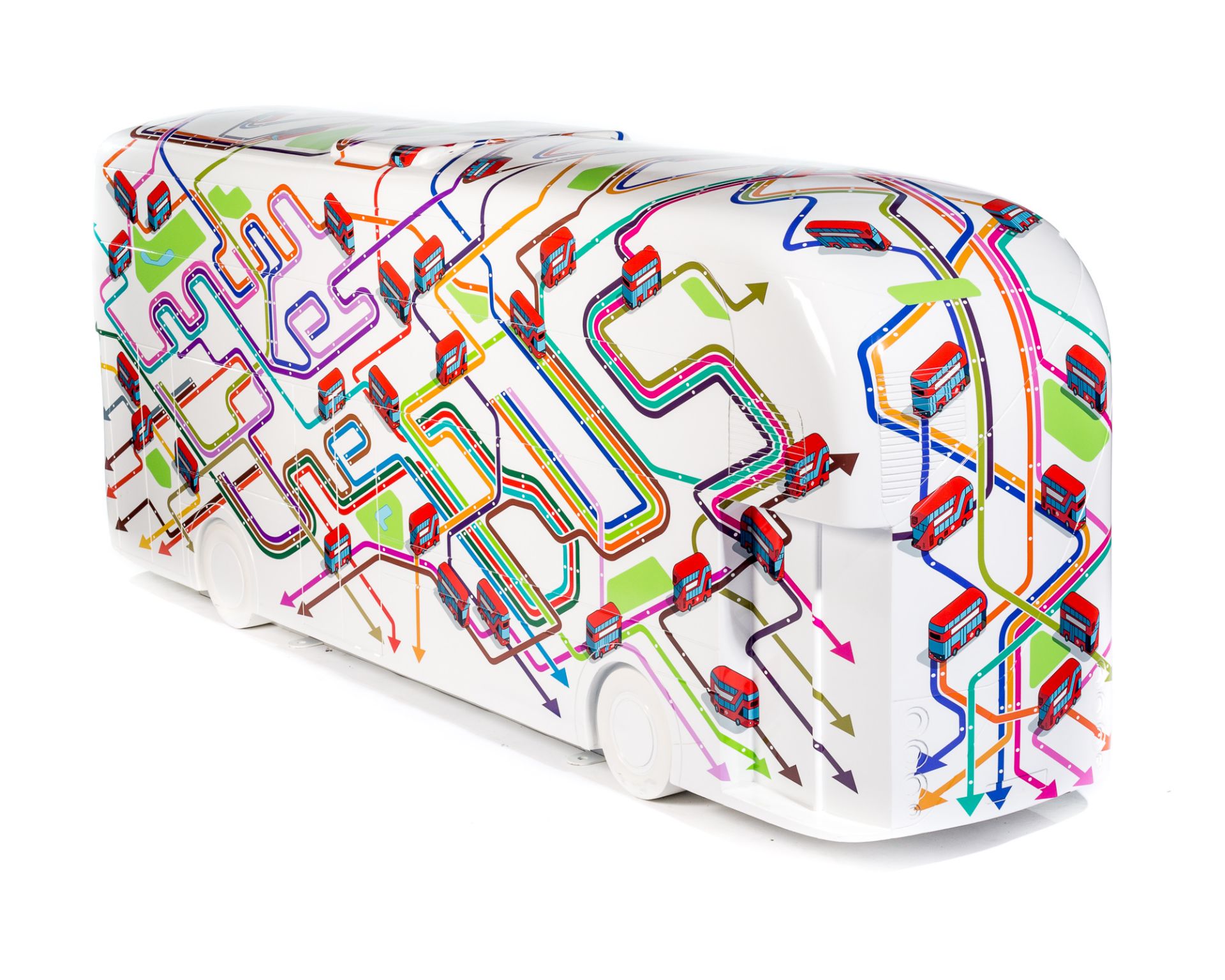 Artist: Rod Hunt  Design: London Takes the Bus    About the artist   Rod Hunt is an award-winning - Image 2 of 3