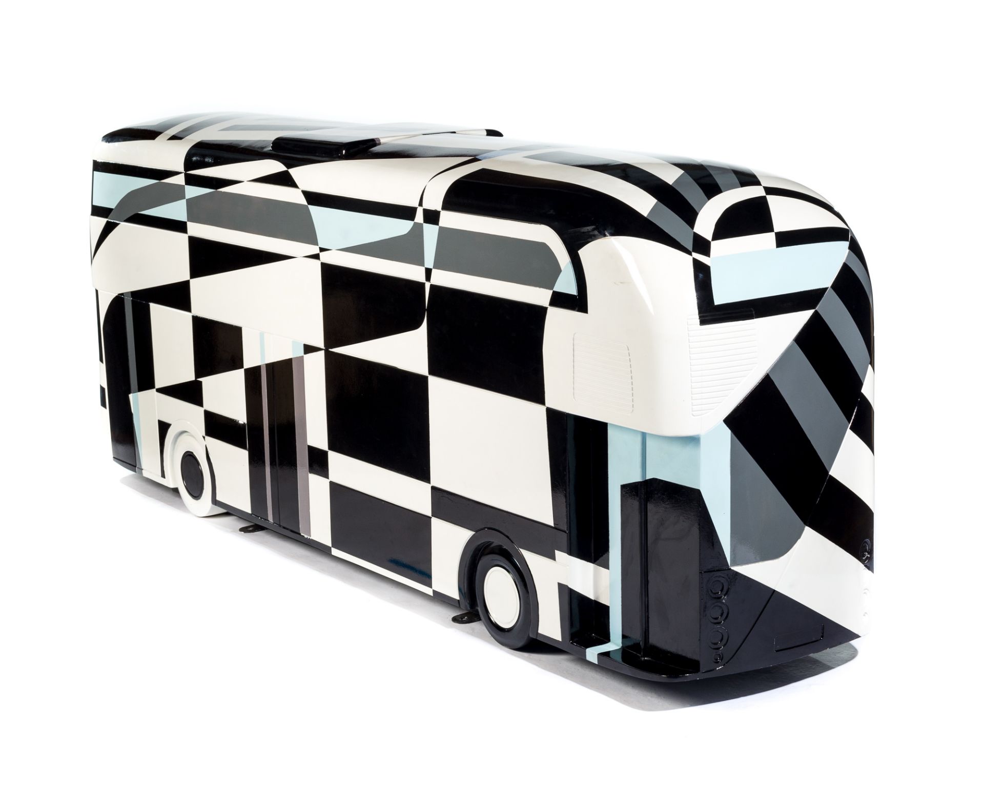 Artist: Stephen McKay  Design: Dazzle Bus    About the artist   Liverpool based artist Stephen likes - Image 2 of 3