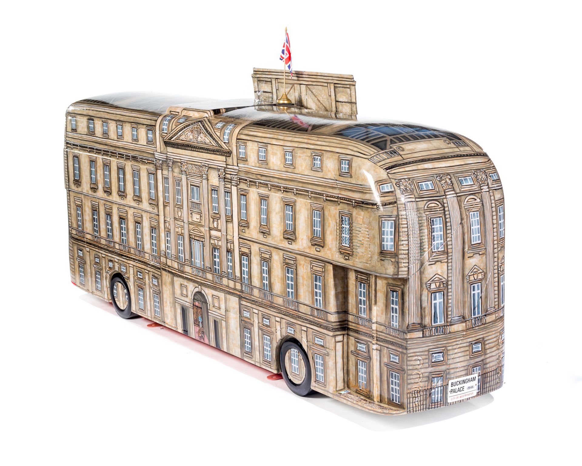 Artist: Mandii Pope  Design: Buckingham Palace Bus    About the artist   Inspired by iconic London - Image 2 of 3