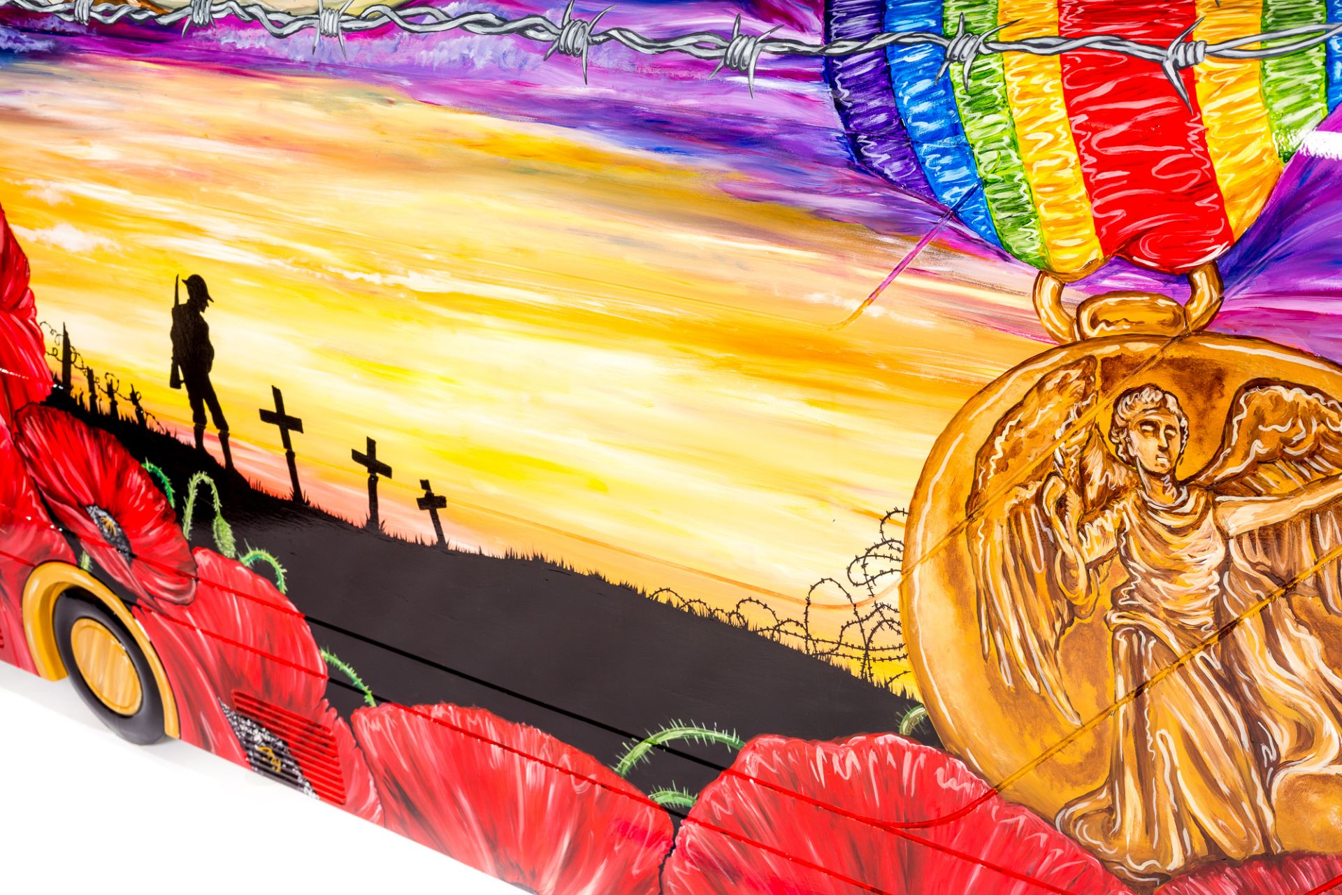 Artist: Lee O'Brien  Design: Lest We Forget    About the artist   Lee O'Brien is a Liverpool based - Image 3 of 3