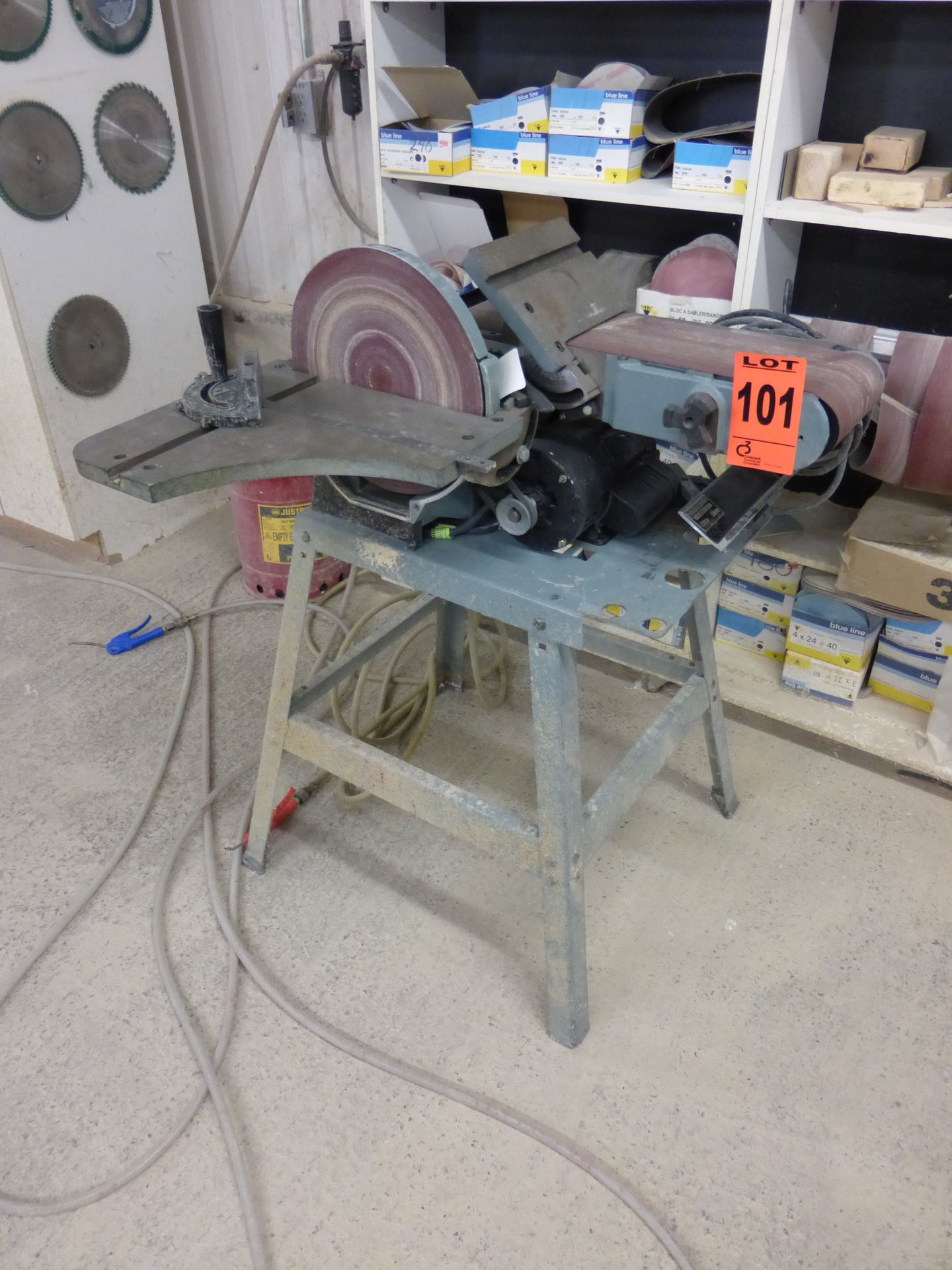 Disc & belt sander