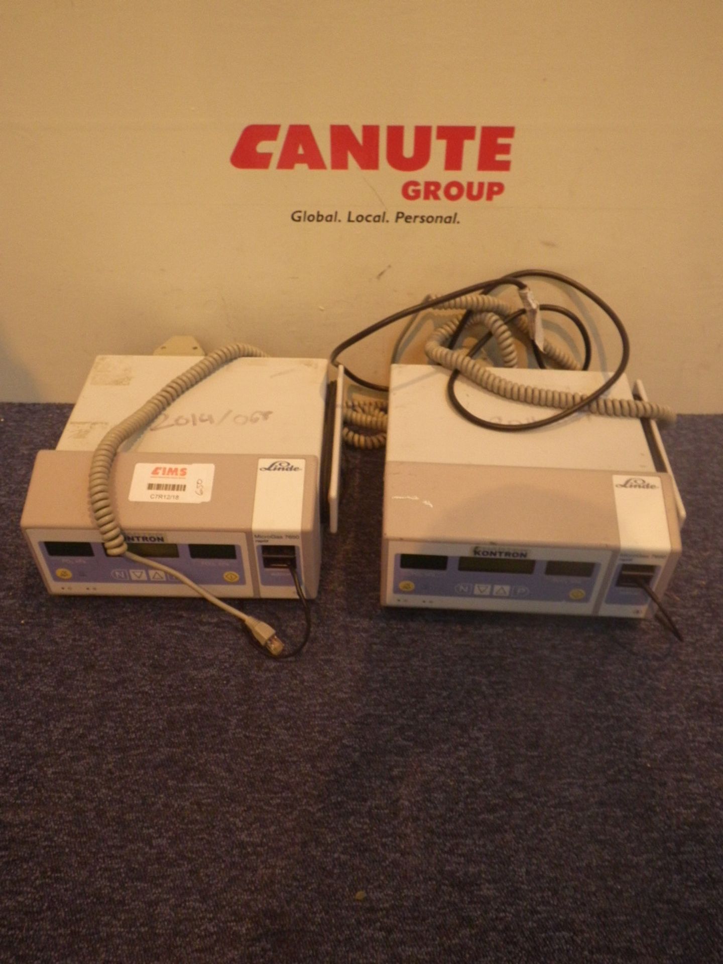 2 x Charter Kontron MicroGas 7650 Rapid Analyser *One Powers up, One doesnt*