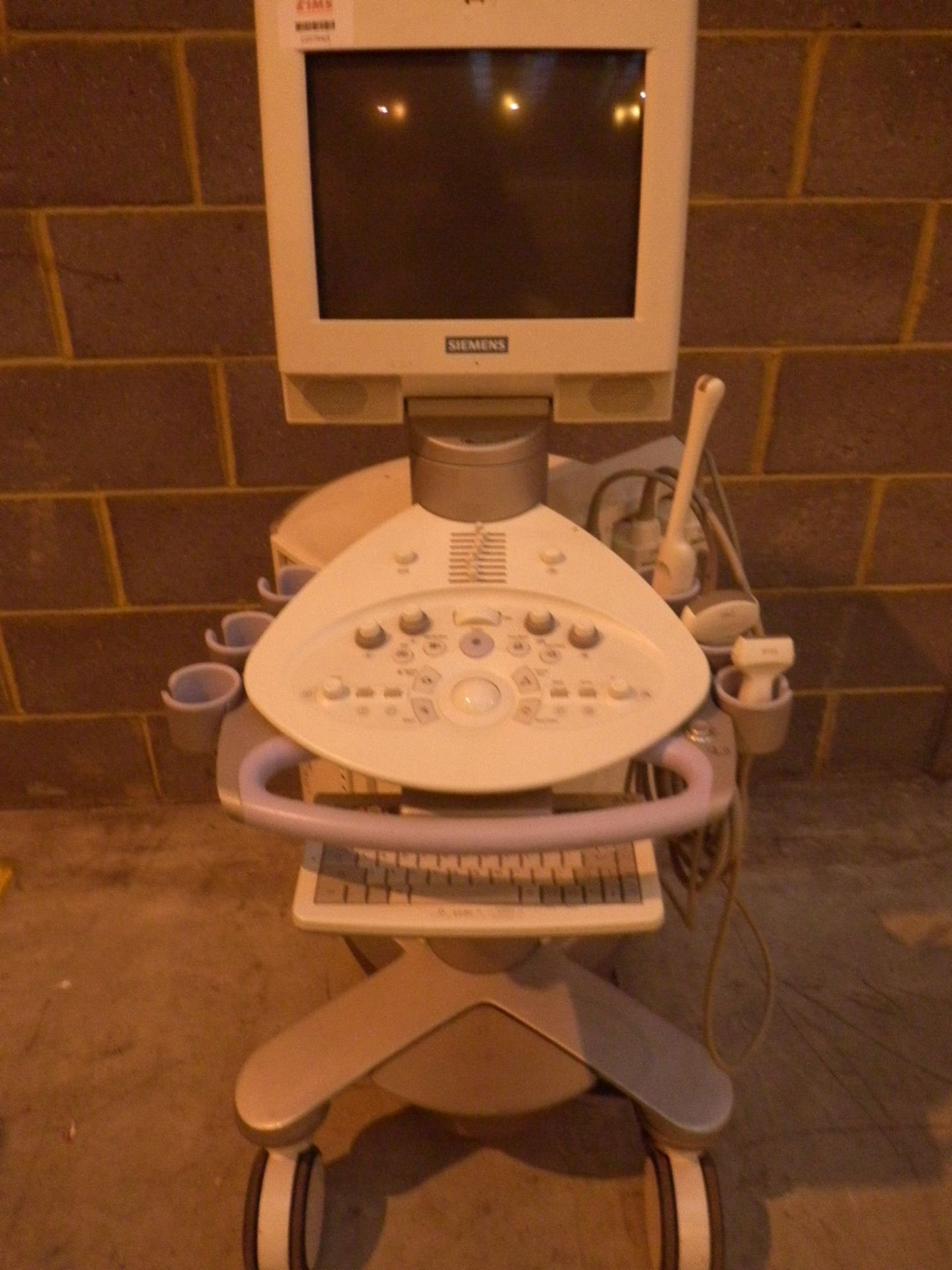 Siemens Antares Serial No 111248 In Full Working Condition With 3 Probes Including VF13-5, CH6-2 And