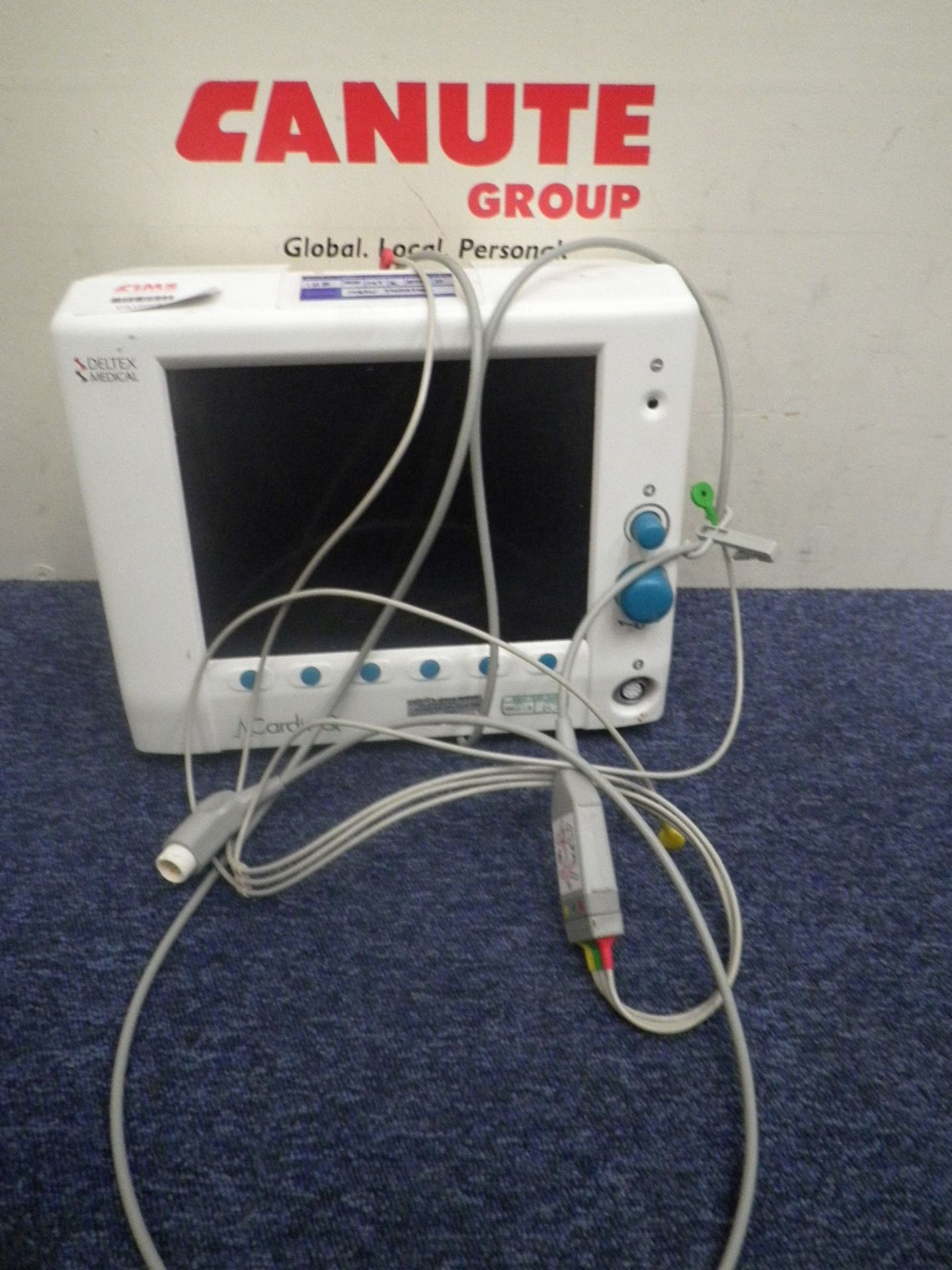 Deltex Medical Cardio Q Patient Monitor *Powers Up*