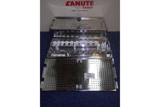 Exeter Rasps 3 x Stryker Exeter V40 Rasps Instruments Tray 0590-1-401