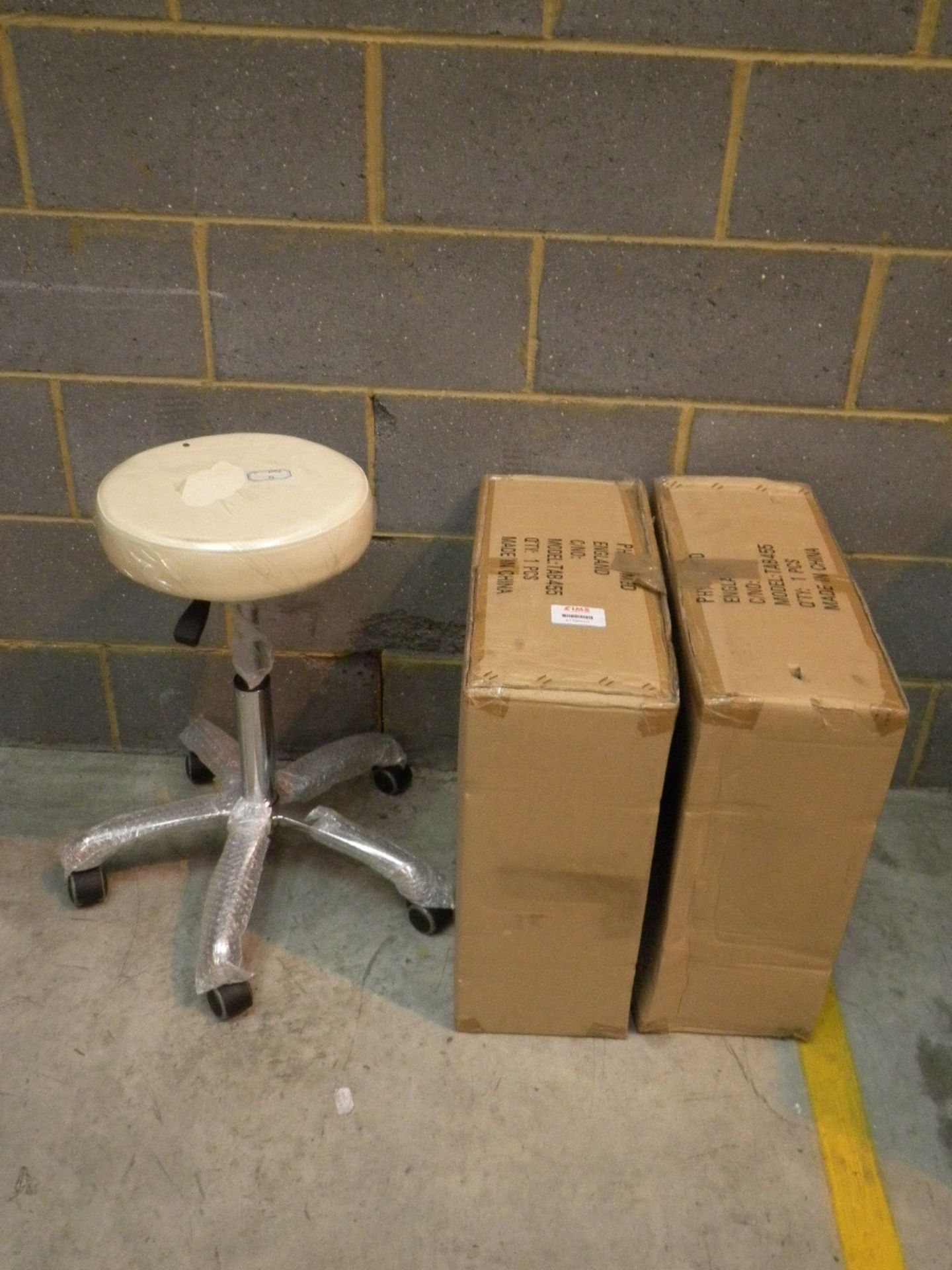 2x Physio Med Round Top Medical Stools Model TAB 455 Brand New In Box