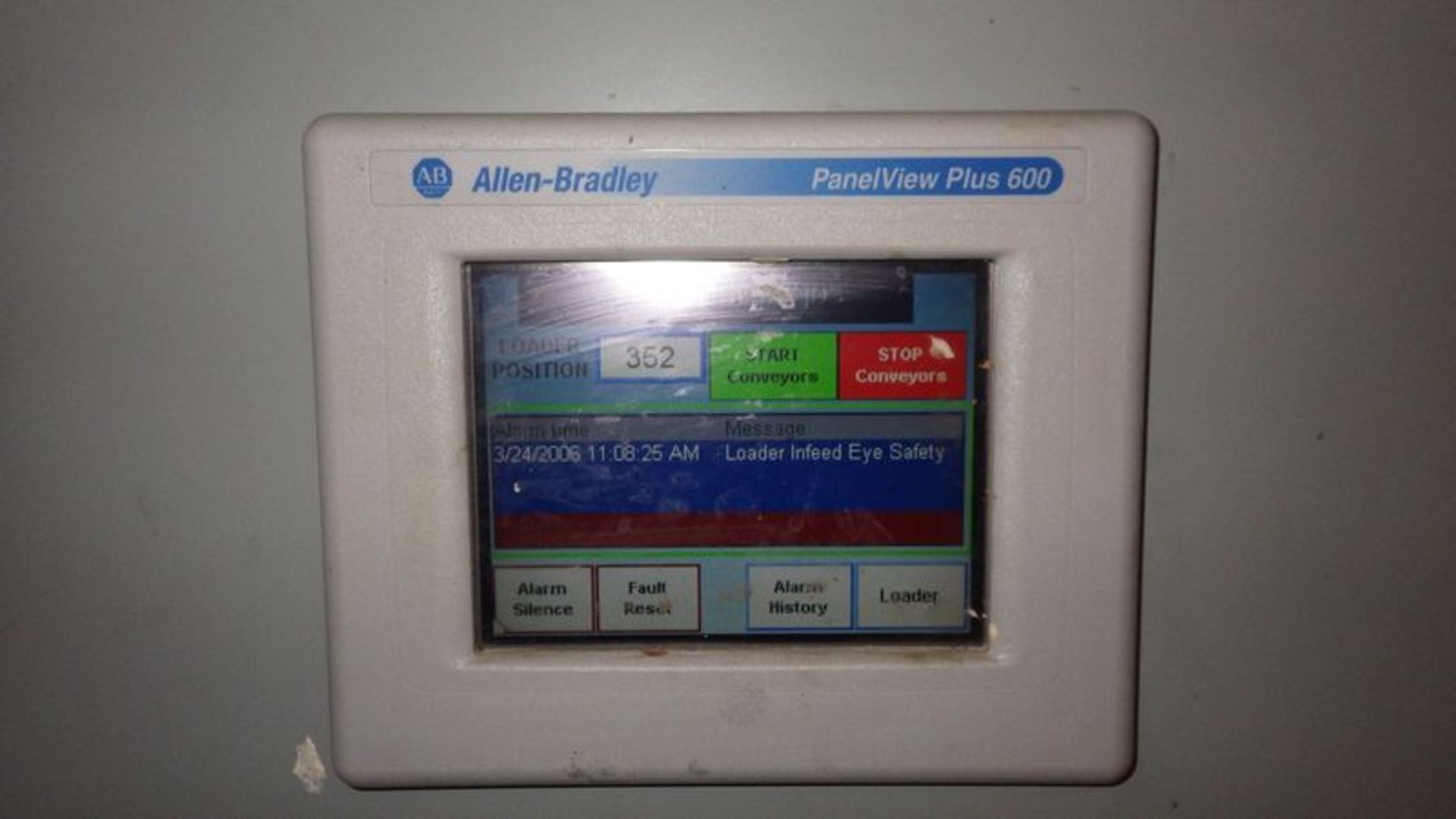 Control panel with Allen-Bradley Panelview 600, Micrologix 1400, and a Powerflex 40 (Subject to - Image 2 of 4
