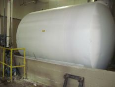 Cherry-Burrell approximate 7000 gallon storage tank,304 stainless steel.Model GH, serial# 60-81-3095