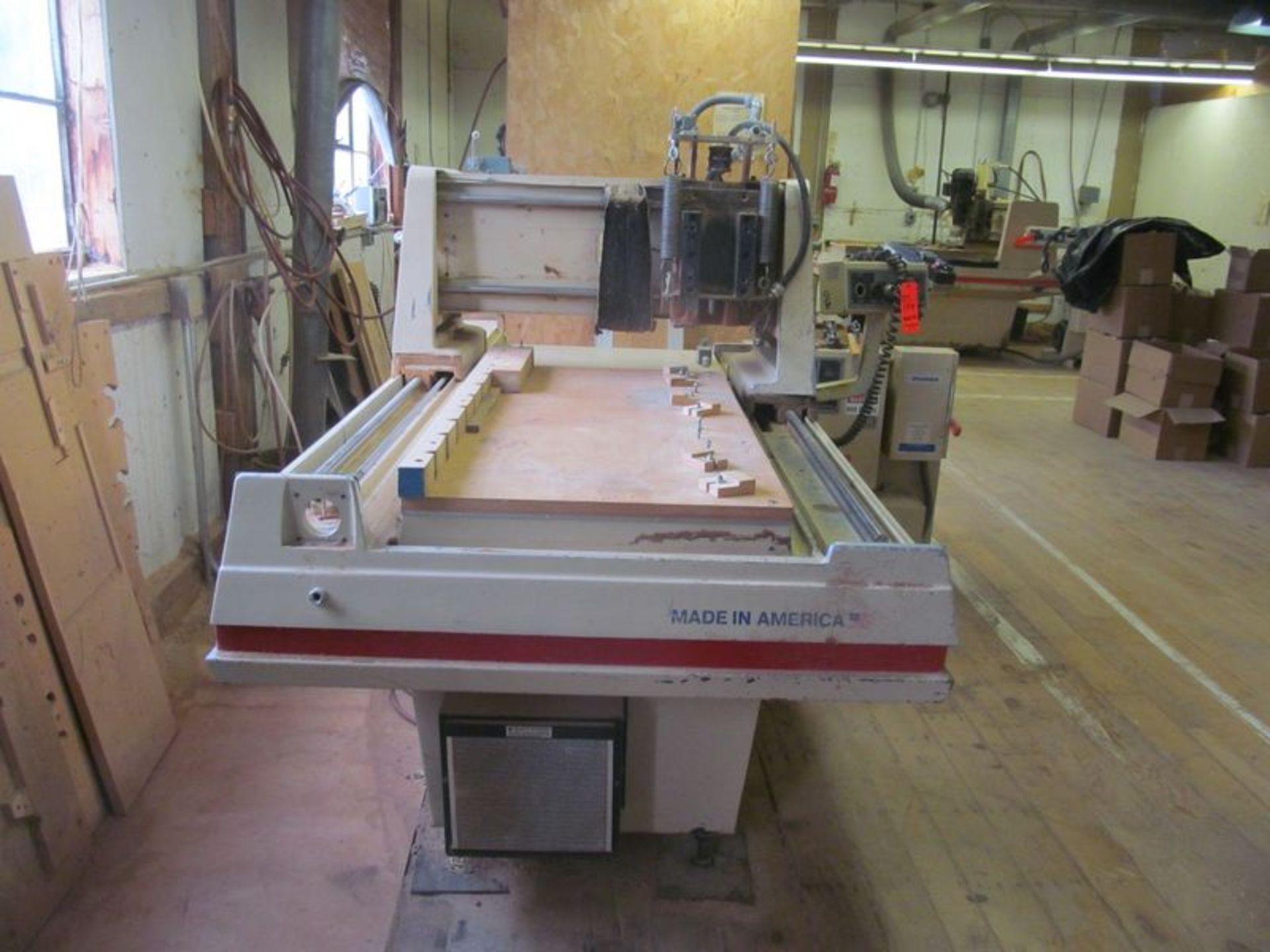 Thermwood Cartesian 5 CNC router, M/N C20, S/N C2006VP0371283, with 12 HP spindle, 3 PH, 220V, 22. - Image 2 of 3