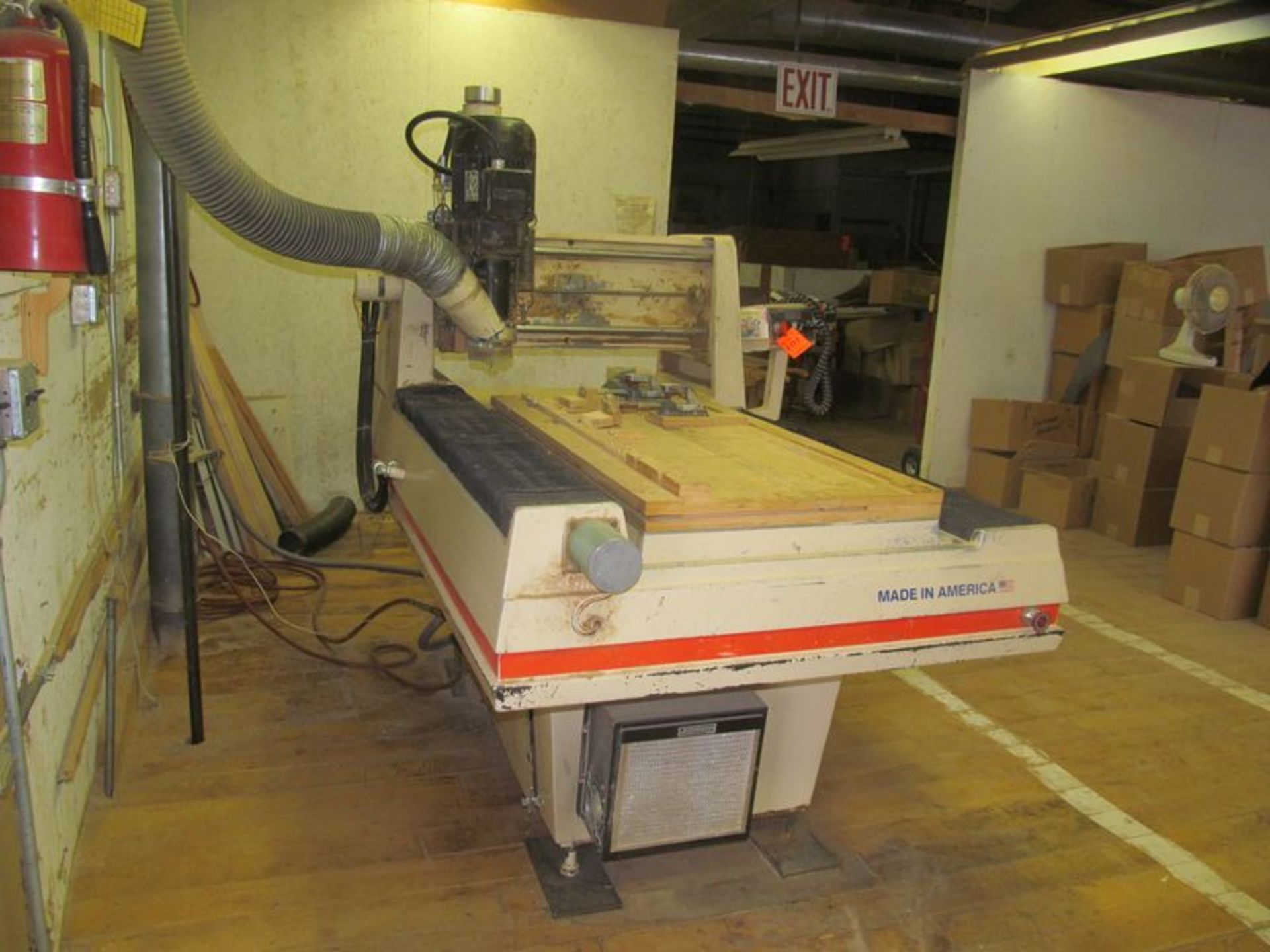 Thermwood Cartesian 5 CNC router, M/N C20, S/N 15VPA00060485R, with 12 HP spindle, 3 PH, 220V, 15. - Image 3 of 4