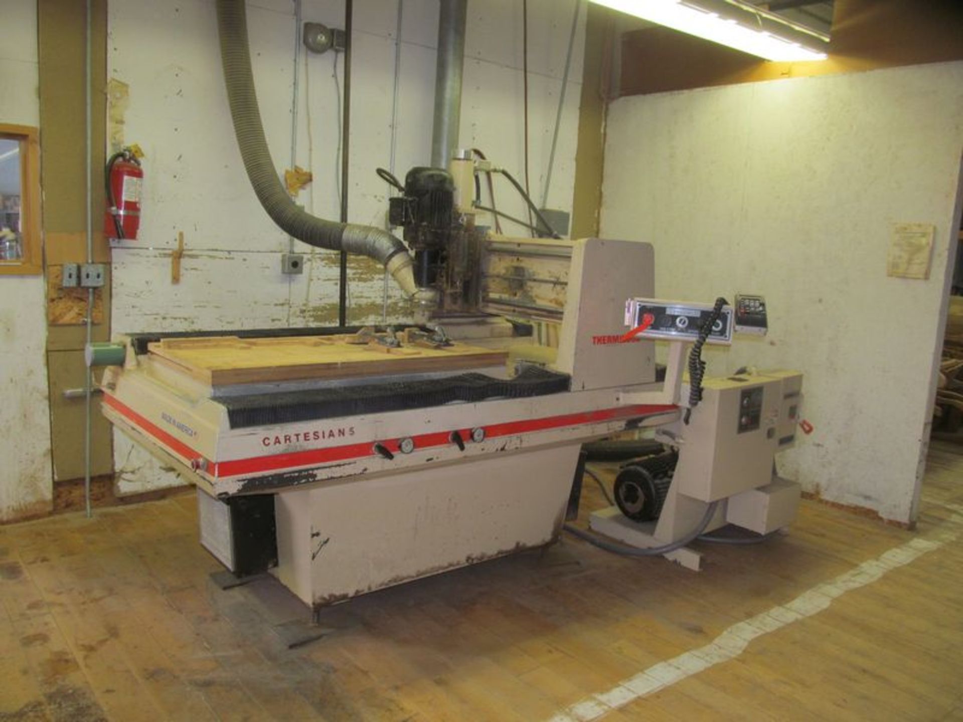 Thermwood Cartesian 5 CNC router, M/N C20, S/N 15VPA00060485R, with 12 HP spindle, 3 PH, 220V, 15.