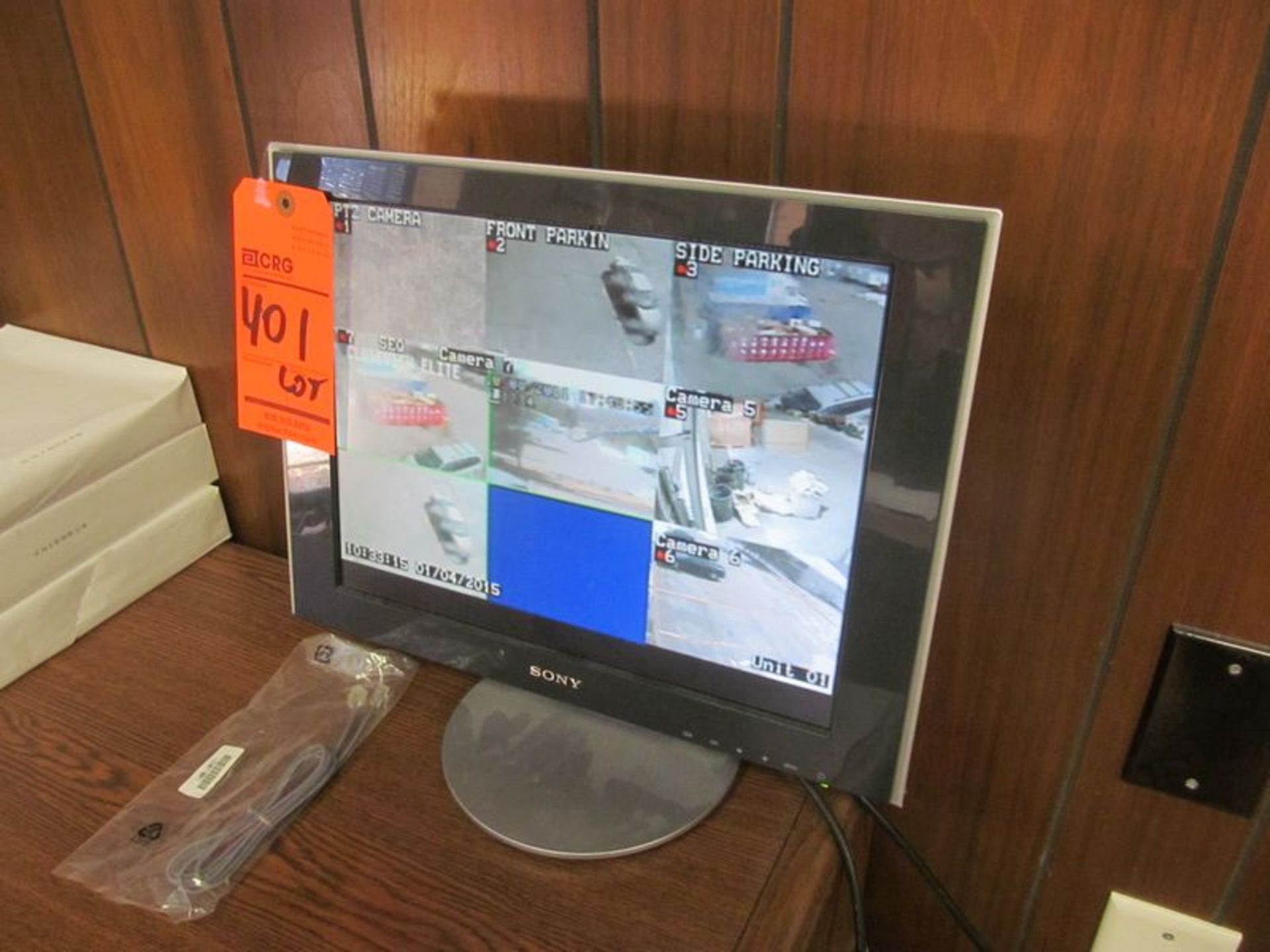Close View Closed Circuit Security System with (1) dedicated micros control color quad processor, - Image 4 of 4