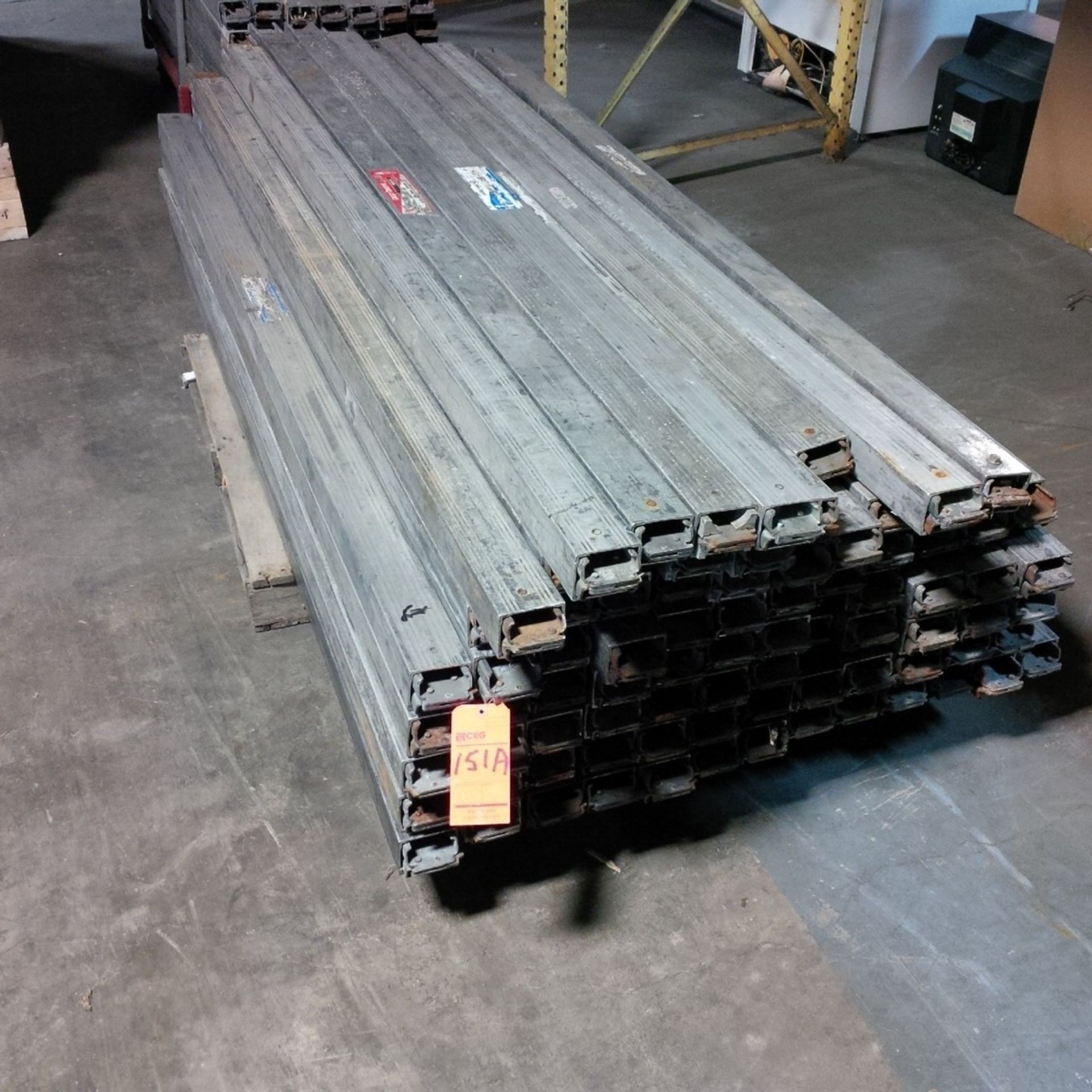 Lot (80) Ass't aluminum logistics bars