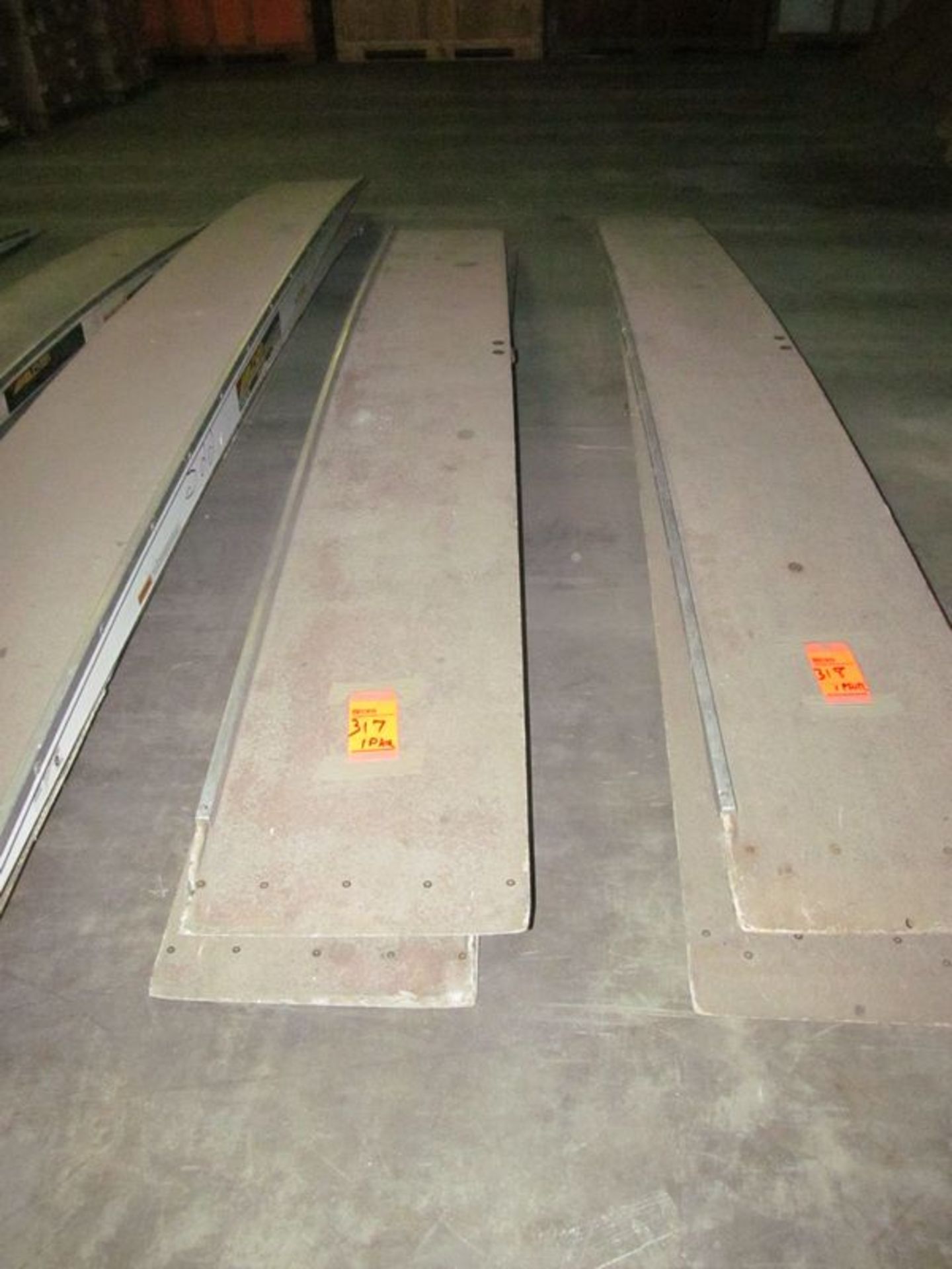 Pair Melcher ramps, 12'L, male and female, 2,500 lb cap