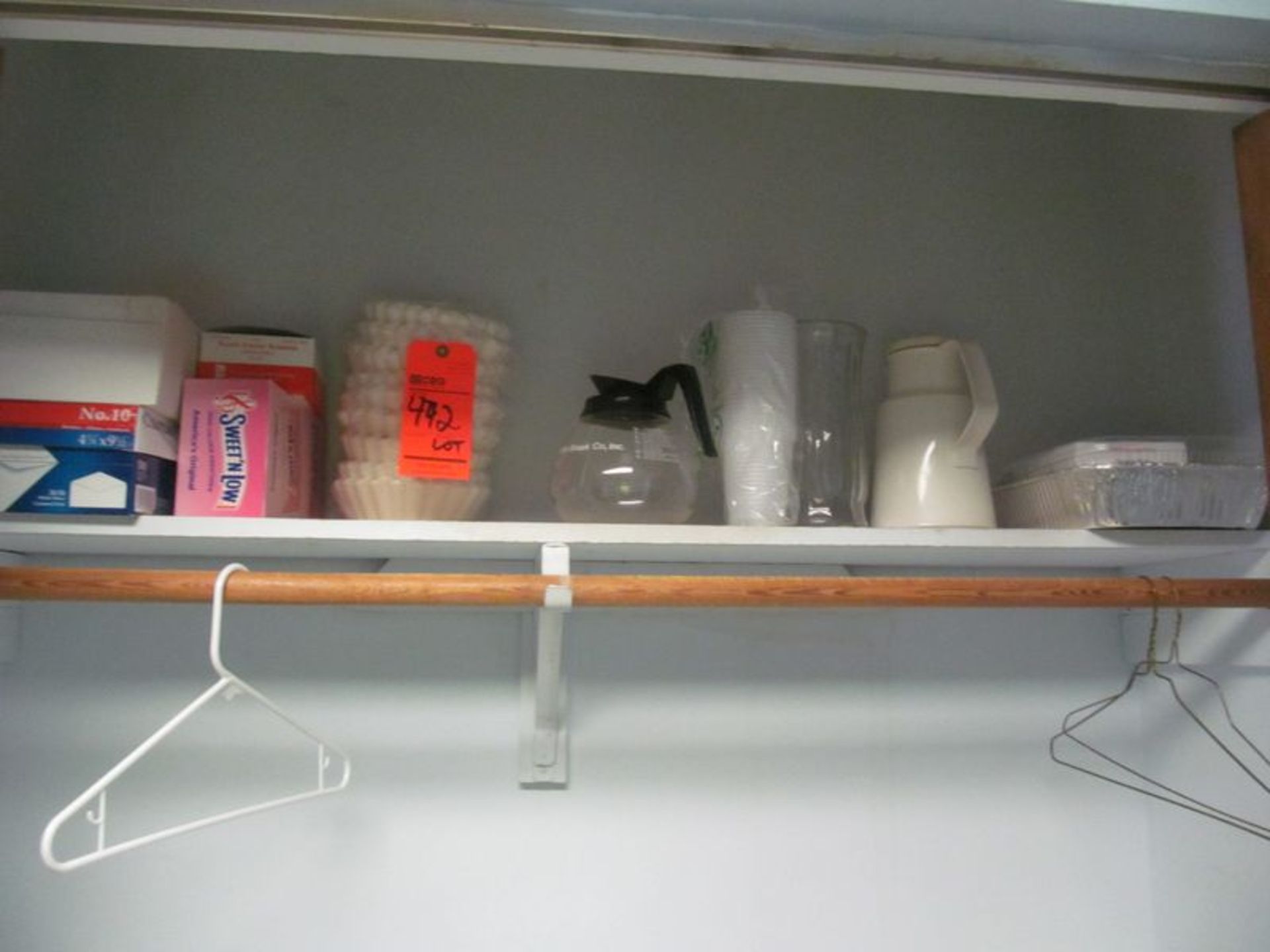 Lot ass't break room accessories includes Danby upright refrigerator/freezer, Litton digital - Image 6 of 6
