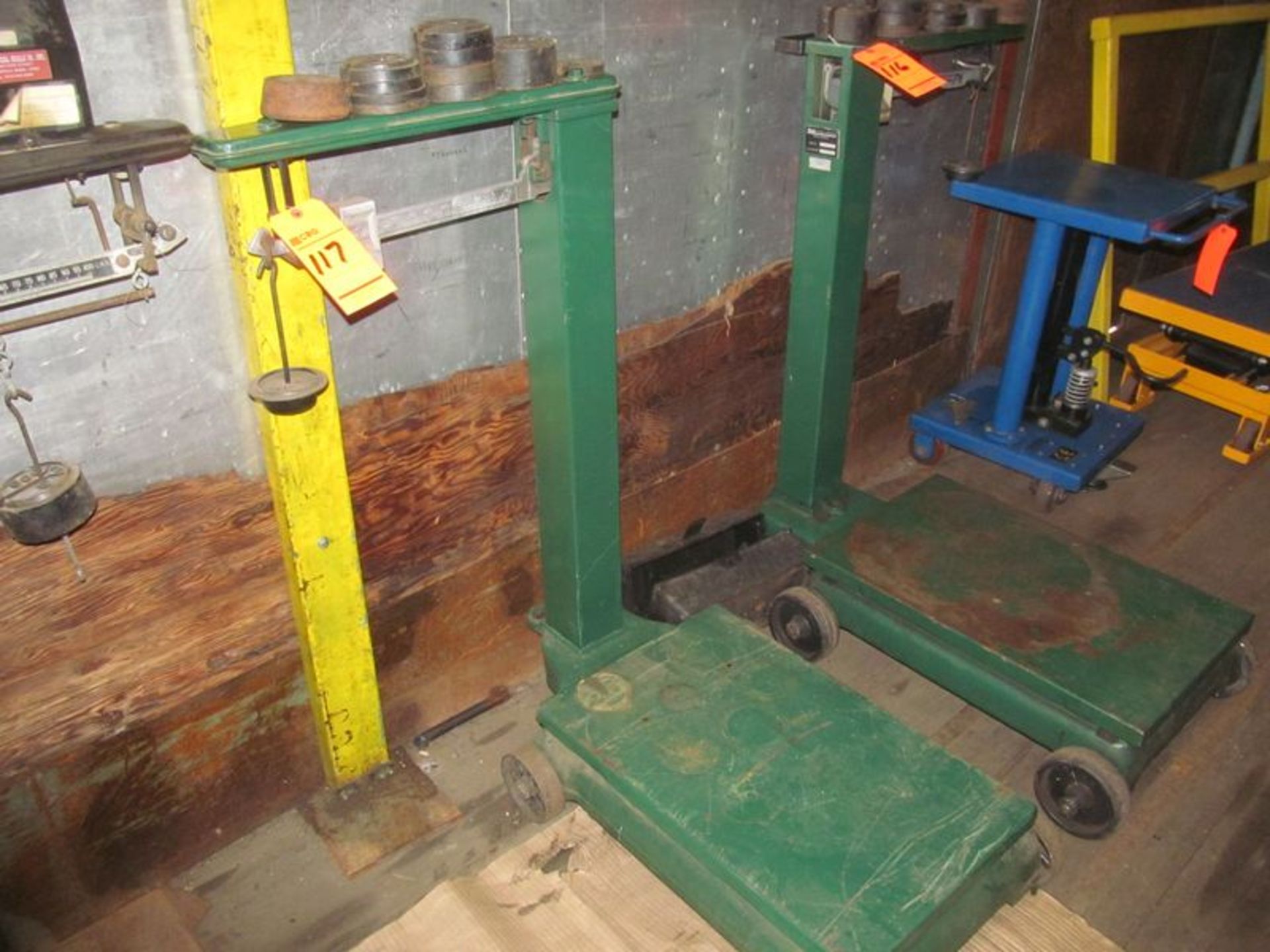 Fairbanks portable platform scale