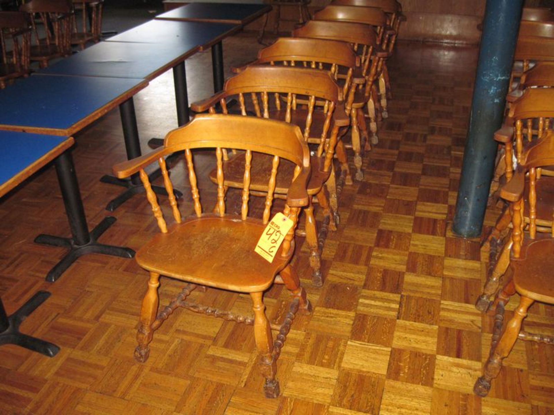 Maple captain chairs