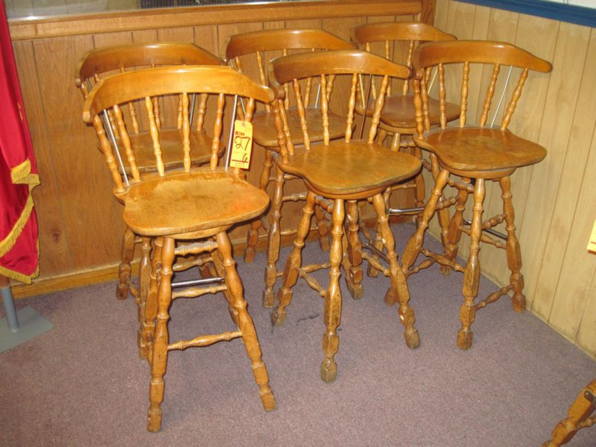 Maple bar stools