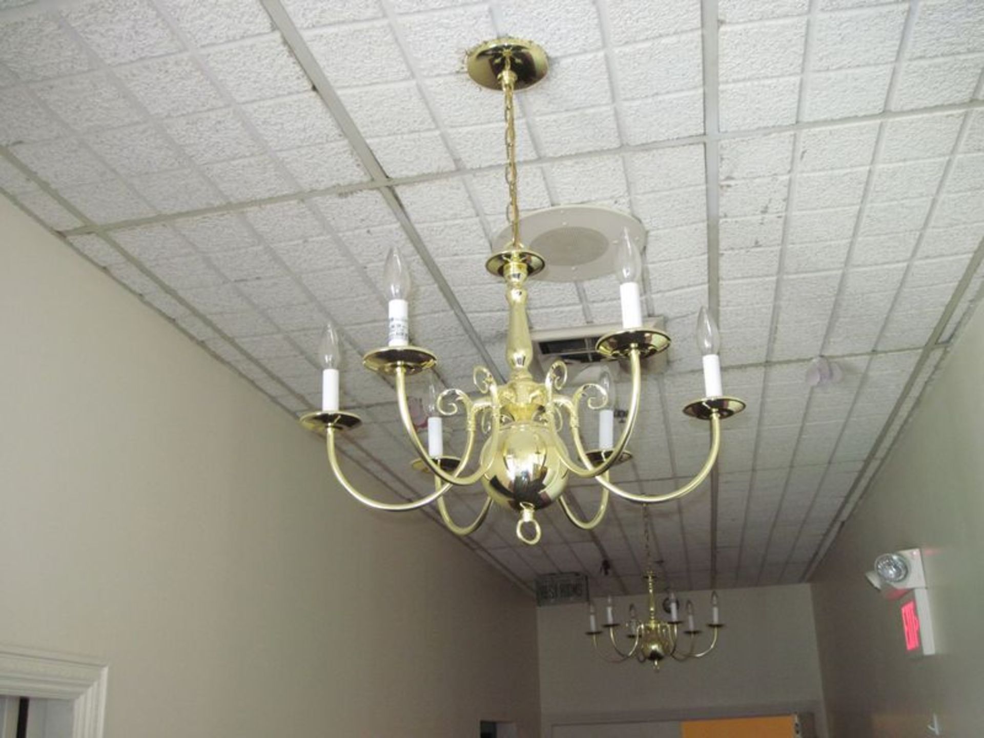 Chandeliers (in hall, 2nd FL)