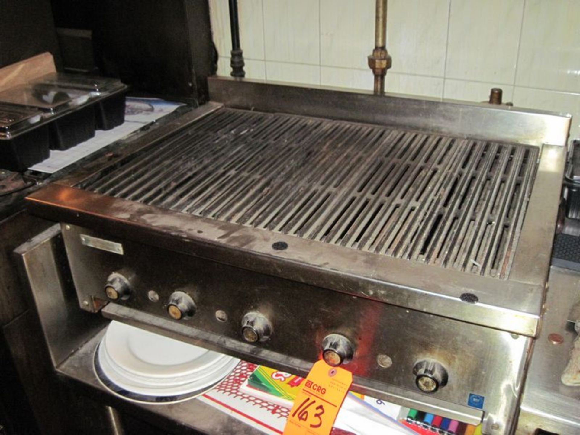 Rankin Deluxe char grill, natural gas