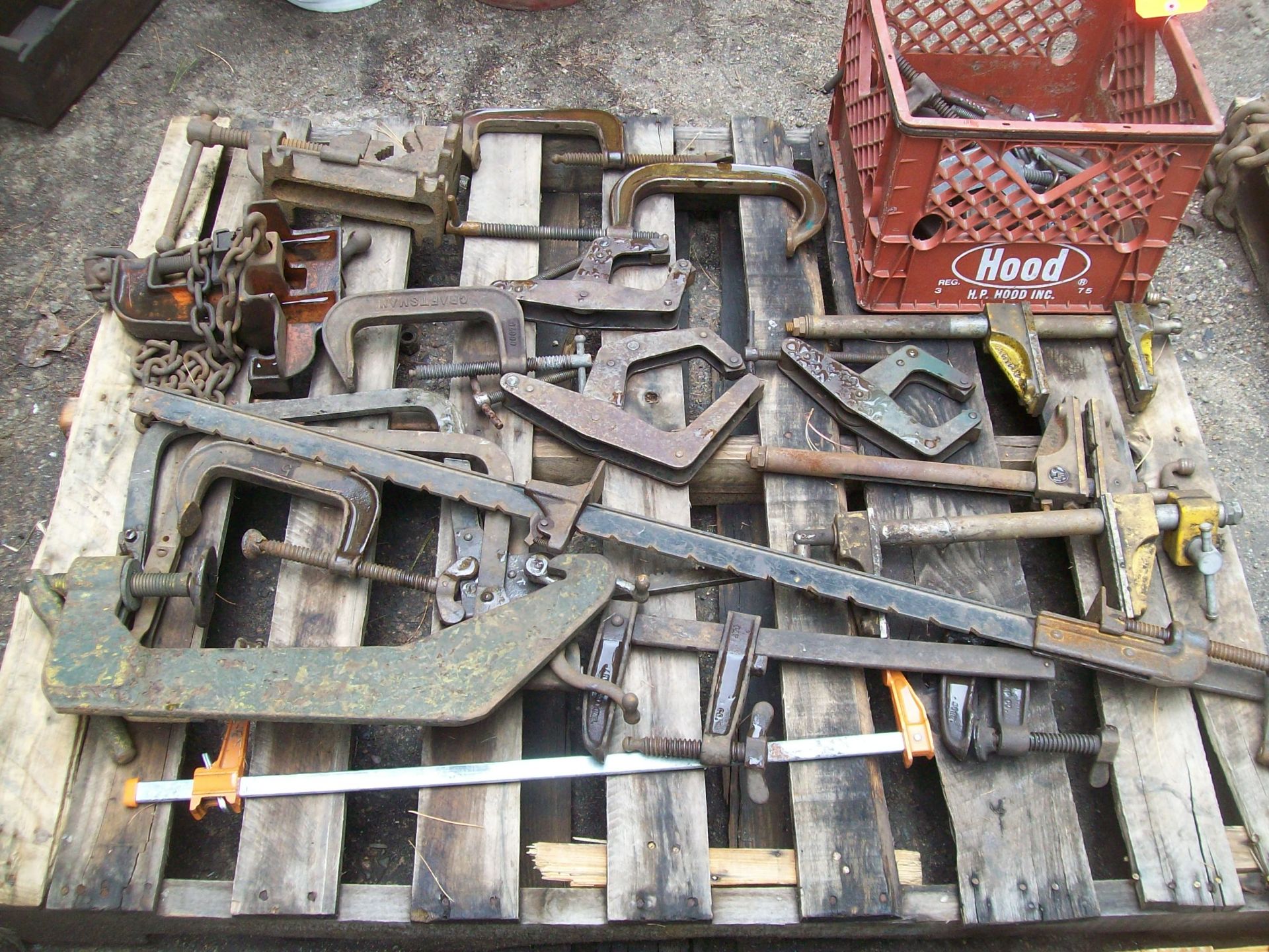 Lot ass't c-clamps, bar clamps and Kant Twist clamps, etc. - Image 2 of 3