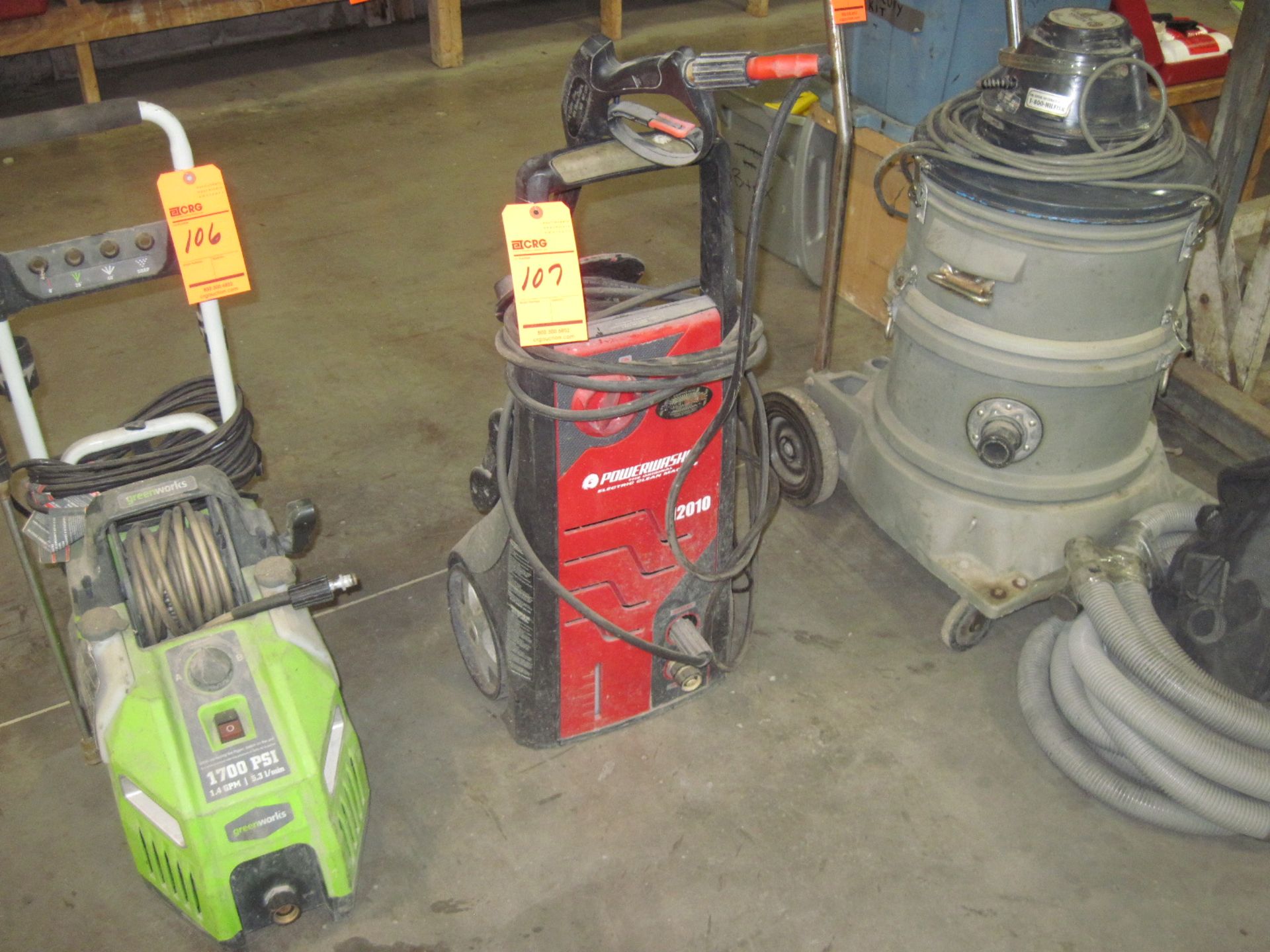 Powerwash H2010 power washer, electric, single phase