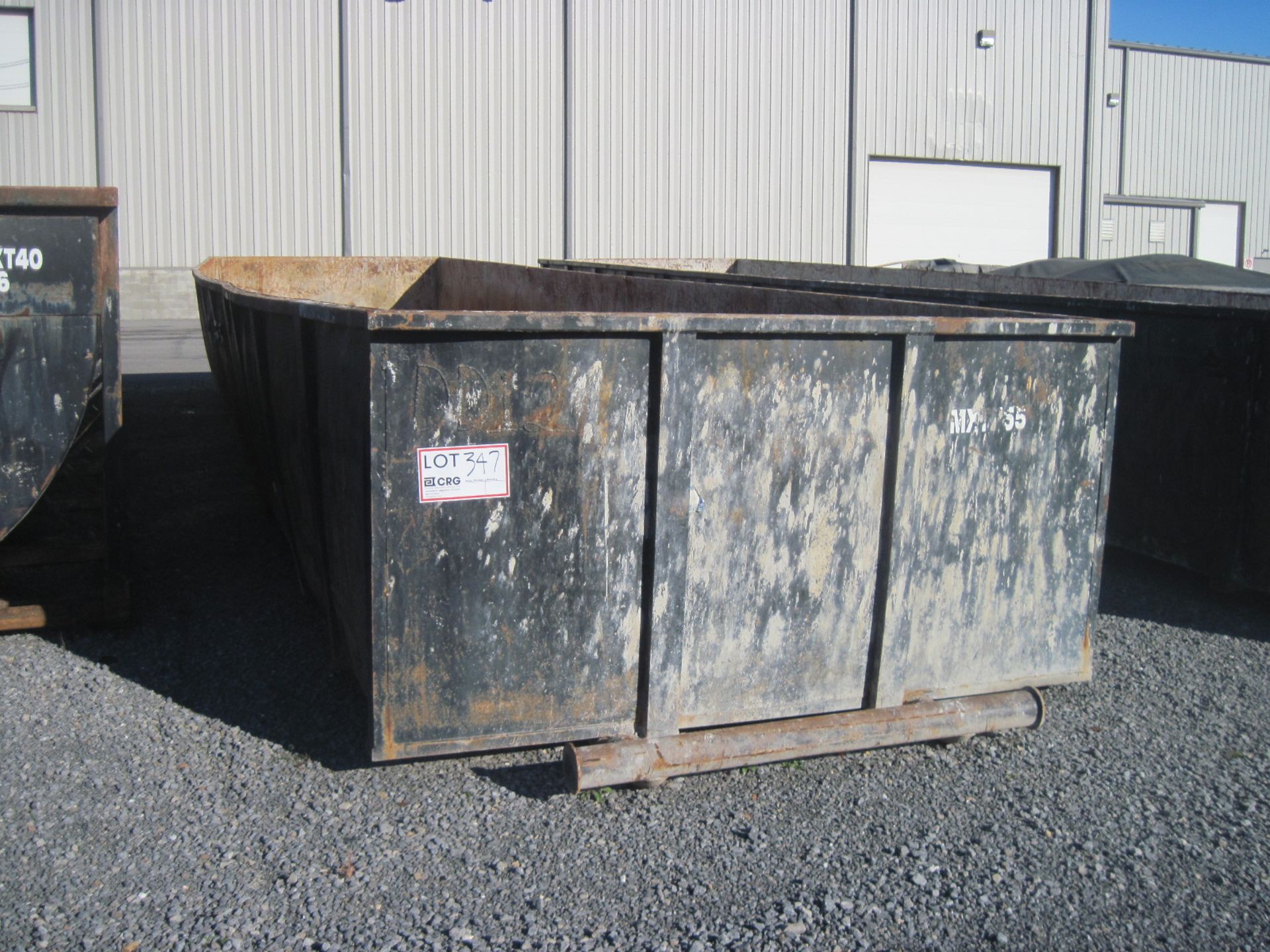 94"W X 44'L X 53"H roll-off container, 75 Yard capacity (Unit MXT755)