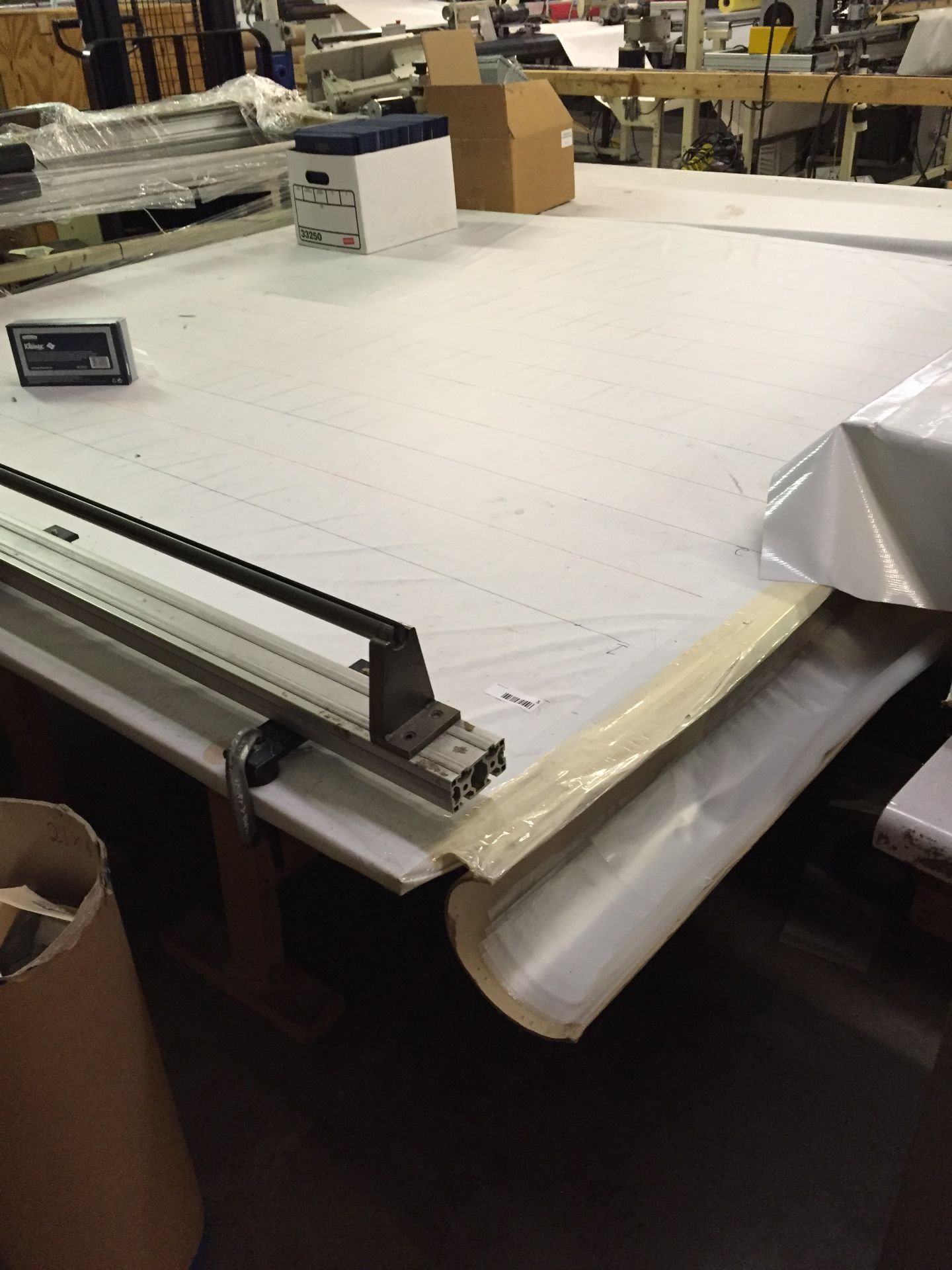 8' X 12' Cutting / Layout Table (contents not included) - Image 2 of 2