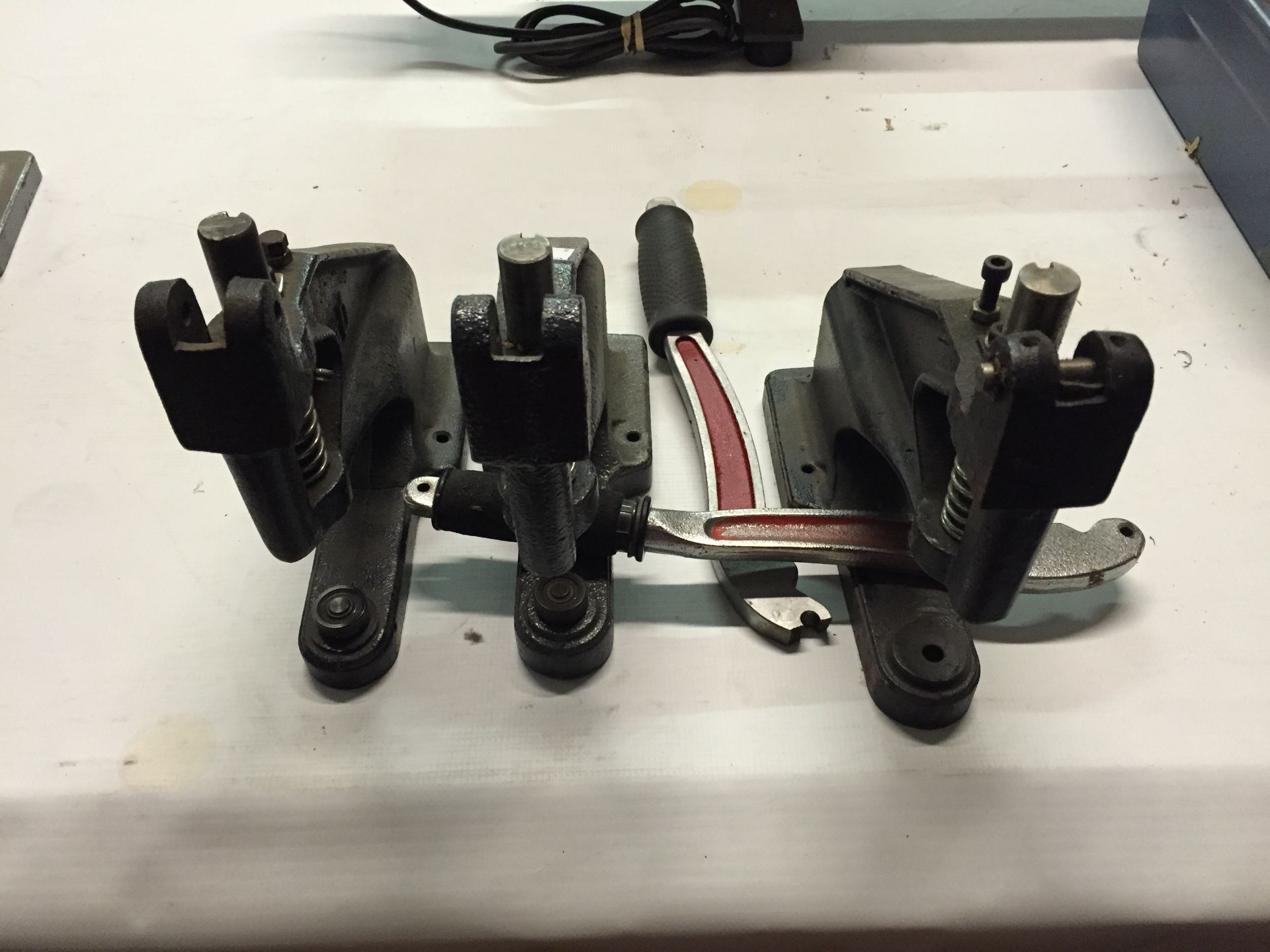 Lot of (3) assorted Grommet Presses (as-is)