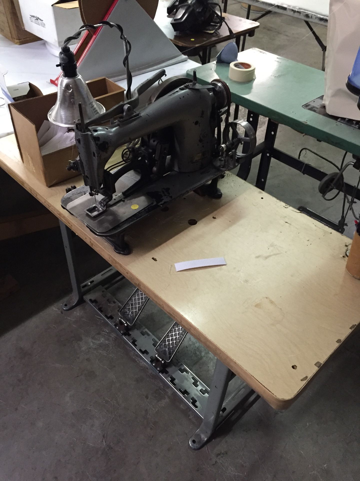Commercial Sewing Machine with Table and Contents, M/N G9784596 - Image 3 of 5