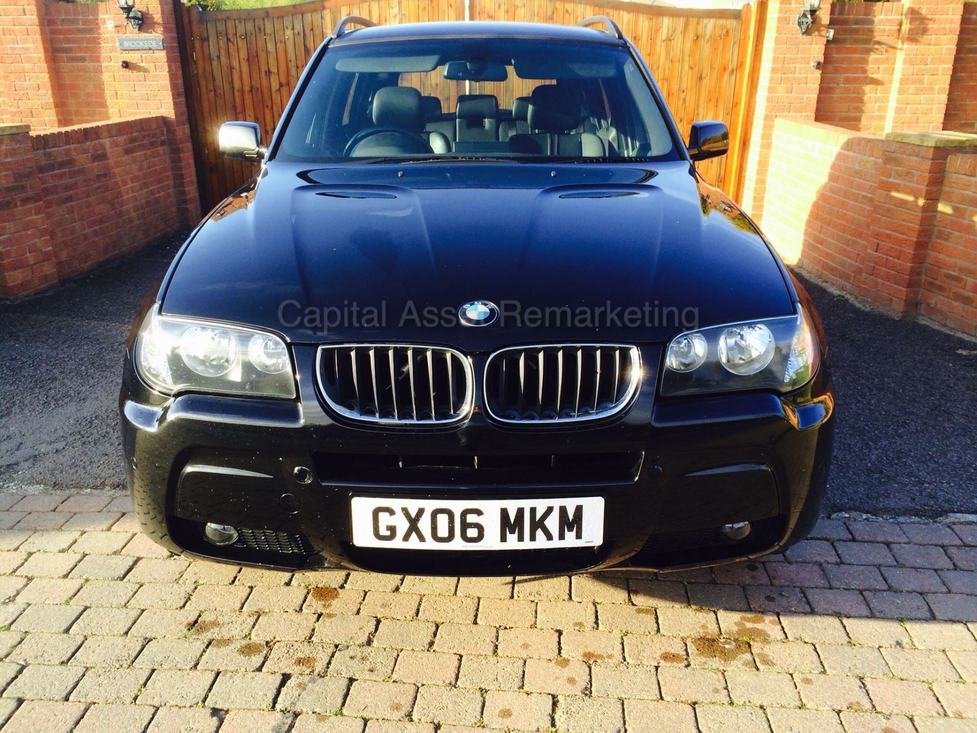 BMW X3 2.0D M-SPORT (2006 - 06 REG) SAT NAV - LEATHER **NO VAT** - Image 2 of 17