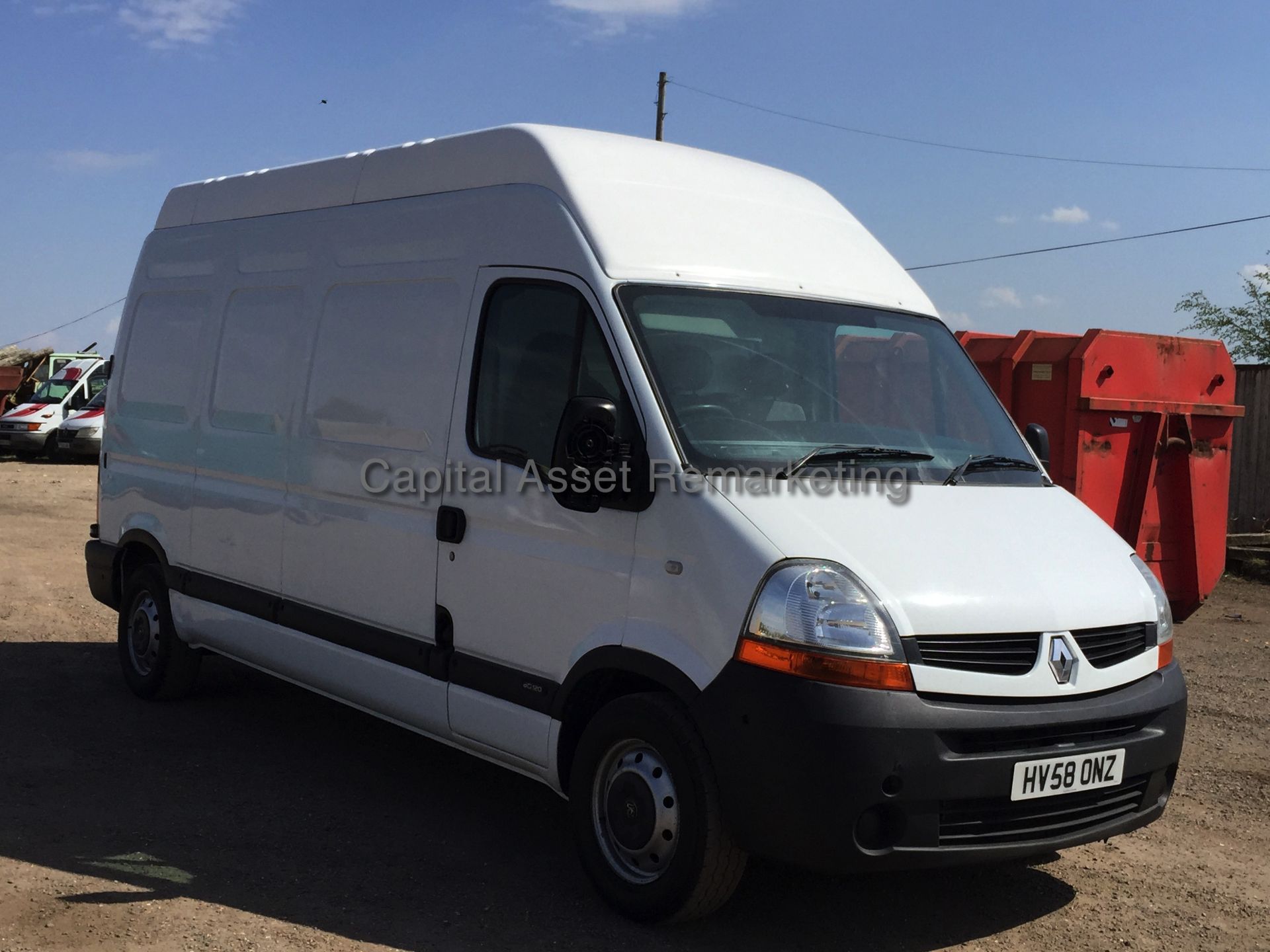 RENAULT MASTER LWB EXTRA HI-ROOF (120 PS - 6 SPEED) 2008 - 58 REG **NO VAT**