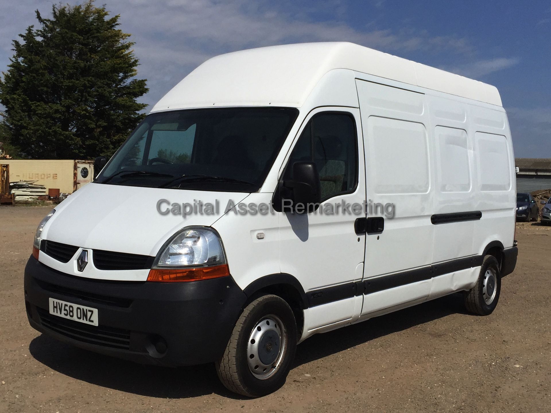 RENAULT MASTER LH35 2.5 DCI (2008 - 58 REG) LWB EXTRA HI-ROOF  **NO VAT** - Image 2 of 10